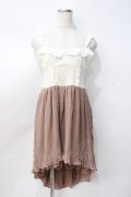 LIZ LISA / フィッシュテールプリーツワンピース 0 ブラウン Y-25-07-27-032-LO-OP-SZ-ZY