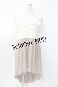 LIZ LISA / フィッシュテールプリーツワンピース 0 ブラウン Y-25-07-27-032-LO-OP-SZ-ZI