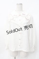 LIZ LISA / ハートレースブラウス 0 オフ×ピンク Y-25-07-27-004-LO-BL-SZ-ZY