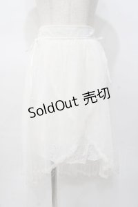 LIZ LISA / フィッシュテールチュールスカート 0 ホワイト Y-25-07-27-035-LO-SK-SZ-ZI