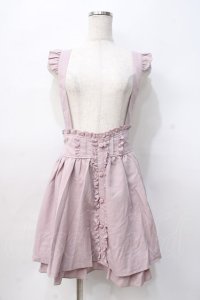 LIZ LISA / サス付きバックカシュクールフリルスカート 0 ピンク Y-25-07-27-037-LO-SK-SZ-ZI