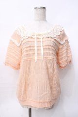 LIZ LISA / 透かしサマーニット 0 オレンジ Y-25-07-27-006-LO-TO-SZ-ZY