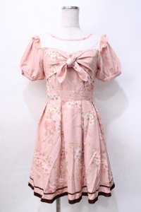 LIZ LISA / 花柄ワンピース 0 ピンク Y-25-07-27-012-LO-OP-SZ-ZY