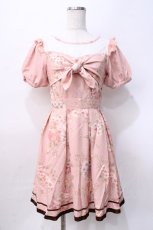 画像1: LIZ LISA / 花柄ワンピース 0 ピンク Y-25-07-27-012-LO-OP-SZ-ZT010 (1)