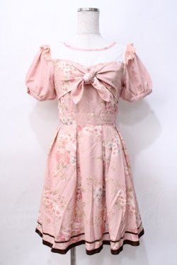 画像1: LIZ LISA / 花柄ワンピース 0 ピンク Y-25-07-27-012-LO-OP-SZ-ZY