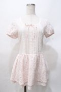 LIZ LISA / レース切り替えカットチュニック 0 ピンク Y-25-07-27-013-LO-TO-SZ-ZY