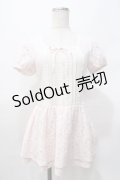 LIZ LISA / レース切り替えカットチュニック 0 ピンク Y-25-07-27-013-LO-TO-SZ-ZY