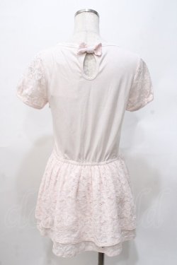 画像3: LIZ LISA / レース切り替えカットチュニック 0 ピンク Y-25-07-27-013-LO-TO-SZ-ZY