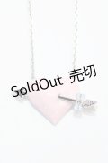 MILK / ハートアローネックレス  ピンク Y-25-07-29-001-ML-AC-SZ-ZY