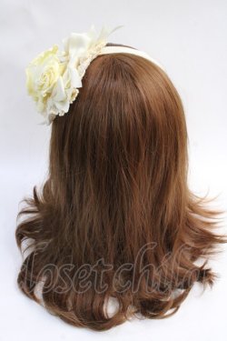 画像3: BABY,THE STARS SHINE BRIGHT / Julietのためのソネット~Romantic Irony入りの恋薬~柄ヘッドドレス  生成 Y-25-07-29-032-BA-AC-SZ-ZY