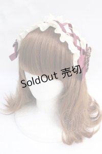 Amavel / うさいちごの和菓子ヘッドドレス  ボルドー Y-25-07-29-036-CA-AC-SZ-ZY