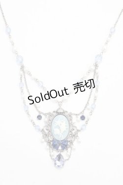 画像1: axes femme / ロマンティックオーシャンネックレス  ブルー Y-25-07-29-005-AX-AC-SZ-ZY
