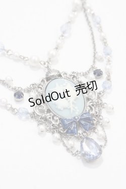画像2: axes femme / ロマンティックオーシャンネックレス  ブルー Y-25-07-29-005-AX-AC-SZ-ZY