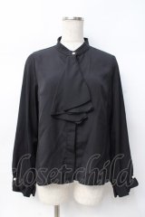 axes femme / プチハイネックブラウス M 黒 Y-25-07-29-046-AX-BL-SZ-ZY