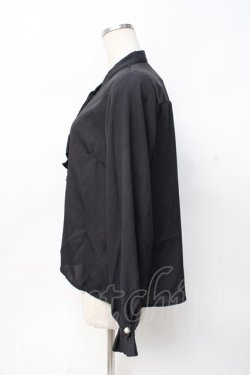 画像2: axes femme / プチハイネックブラウス M 黒 Y-25-07-29-046-AX-BL-SZ-ZY