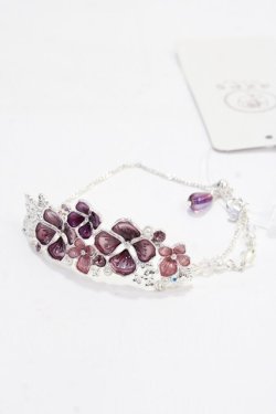 画像1: axes femme / 紫陽花モチーフブレスレット  シルバー Y-25-07-29-006-AX-AC-SZ-ZY