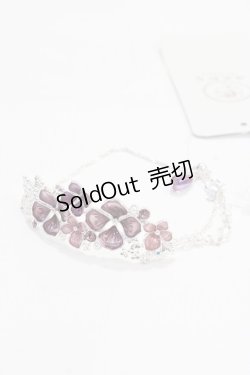 画像1: axes femme / 紫陽花モチーフブレスレット  シルバー Y-25-07-29-006-AX-AC-SZ-ZY