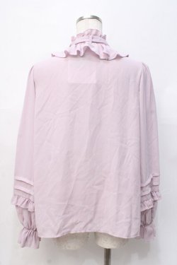 画像3: axes femme kawaii / クラシックローズ刺繍ブラウス M ピンク Y-25-07-29-052-AX-BL-SZ-ZY