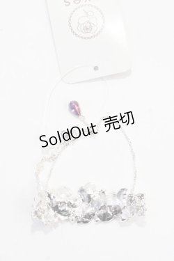 画像3: axes femme / 紫陽花モチーフブレスレット  シルバー Y-25-07-29-006-AX-AC-SZ-ZY
