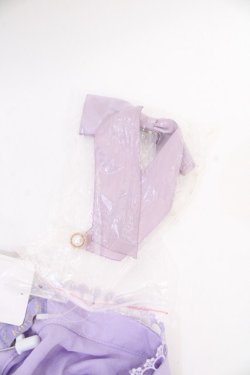 画像5: axes femme kawaii / チュールフリルブラウス M ラベンダー Y-25-07-29-054-AX-BL-SZ-ZY