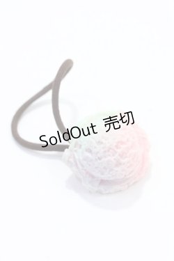画像1: Q-pot. / コットンキャンディーアイスヘアゴム  コットンキャンディ Y-25-07-29-007-QP-ZA-SZ-ZY