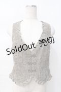 axes femme / ビットデザインレースベスト M カーキ Y-25-07-29-057-AX-TO-SZ-ZY