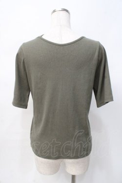画像3: axes femme / 前後2WAYカットワークプルオーバー F カーキ Y-25-07-29-058-AX-BL-SZ-ZY