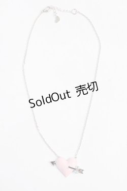 画像2: MILK / ハートアローネックレス  ピンク Y-25-07-29-001-ML-AC-SZ-ZY