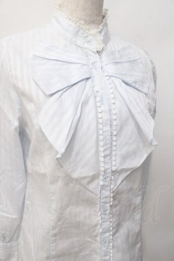 画像4: Emily Temple cute / ストライプリボンブラウス  サックス Y-25-07-29-060-ET-BL-SZ-ZY