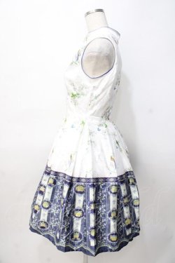 画像2: AMBERMIRROR / 千秋冠 チャイナ風ドレス M 白 Y-25-07-29-072-LO-OP-SZ-ZY