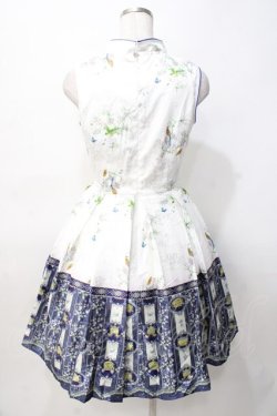 画像3: AMBERMIRROR / 千秋冠 チャイナ風ドレス M 白 Y-25-07-29-072-LO-OP-SZ-ZY