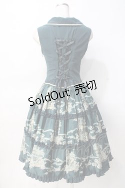 画像3: metamorphose / Rose cageベスト風ジャンパースカート  グリーン Y-25-07-29-075-ME-OP-SZ-ZY
