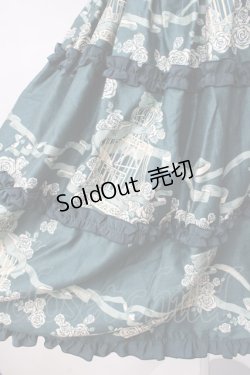 画像4: metamorphose / Rose cageベスト風ジャンパースカート  グリーン Y-25-07-29-075-ME-OP-SZ-ZY