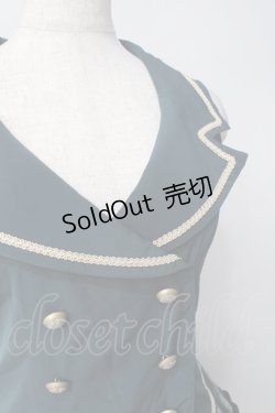 画像5: metamorphose / Rose cageベスト風ジャンパースカート  グリーン Y-25-07-29-075-ME-OP-SZ-ZY