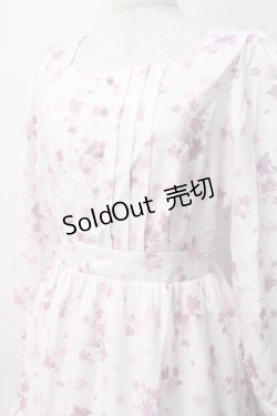 画像4: axes femme / SAKURAティアードワンピース M ピンク Y-25-07-29-082-AX-OP-SZ-ZY