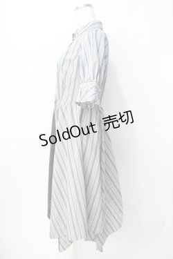 画像2: axes femme / バイカラー半袖ワンピ M 黒 Y-25-07-29-084-AX-OP-SZ-ZI