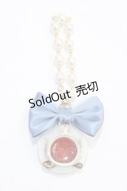 画像2: axes femme kawaii / ティーカップバッグチャーム  ブルー Y-25-07-29-012-AX-AC-SZ-ZY