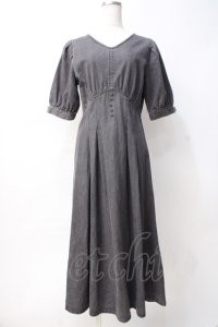 axes femme / デニムワンピース M グレー Y-25-07-29-086-AX-OP-SZ-ZY