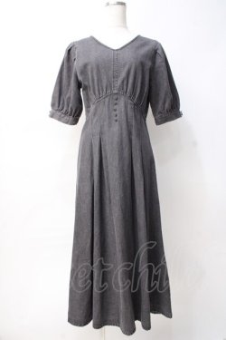 画像1: axes femme / デニムワンピース M グレー Y-25-07-29-086-AX-OP-SZ-ZY