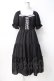 画像1: axes femme POETIQUE / オフショルティアードワンピース M 黒 Y-25-07-29-087-AX-OP-SZ-ZY (1)
