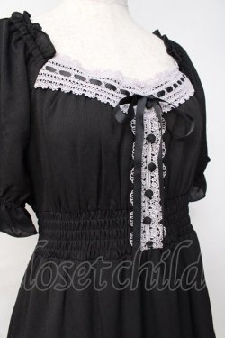 画像5: axes femme POETIQUE / オフショルティアードワンピース M 黒 Y-25-07-29-087-AX-OP-SZ-ZY