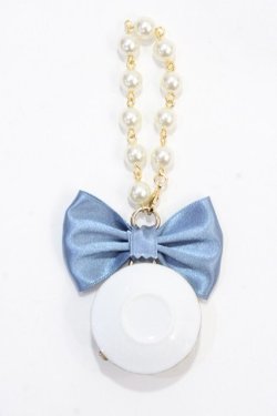 画像3: axes femme kawaii / ティーカップバッグチャーム  ブルー Y-25-07-29-012-AX-AC-SZ-ZY