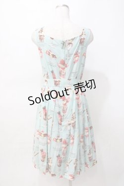 画像3: Jane Marple / Sweet Parfaitのスクエアドレス M ミント Y-25-07-29-093-JM-OP-SZ-ZY