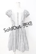 MILK / マーガレットドレス  ギンガムブラック Y-25-07-29-094-ML-OP-SZ-ZT182