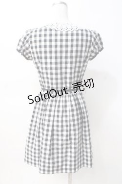 画像3: MILK / マーガレットドレス  ギンガムブラック Y-25-07-29-094-ML-OP-SZ-ZT182