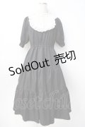 m petit by misako / TT*AMデシンヨークワンピース L 黒 Y-25-07-29-095-LO-OP-SZ-ZY