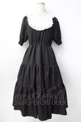 m petit by misako / TT*AMデシンヨークワンピース L 黒 Y-25-07-29-095-LO-OP-SZ-ZY