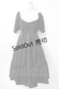 m petit by misako / TT*AMデシンヨークワンピース L 黒 Y-25-07-29-095-LO-OP-SZ-ZY