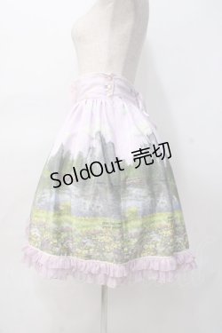 画像2: BABY,THE STARS SHINE BRIGHT / 追憶の鏡の中のLabyrinthスカート  ピンク Y-25-07-29-098-BA-SK-SZ-ZY