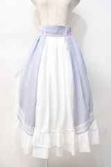 axes femme kawaii / マリアンヌスカート M サックス Y-25-07-29-102-AX-SK-SZ-ZY